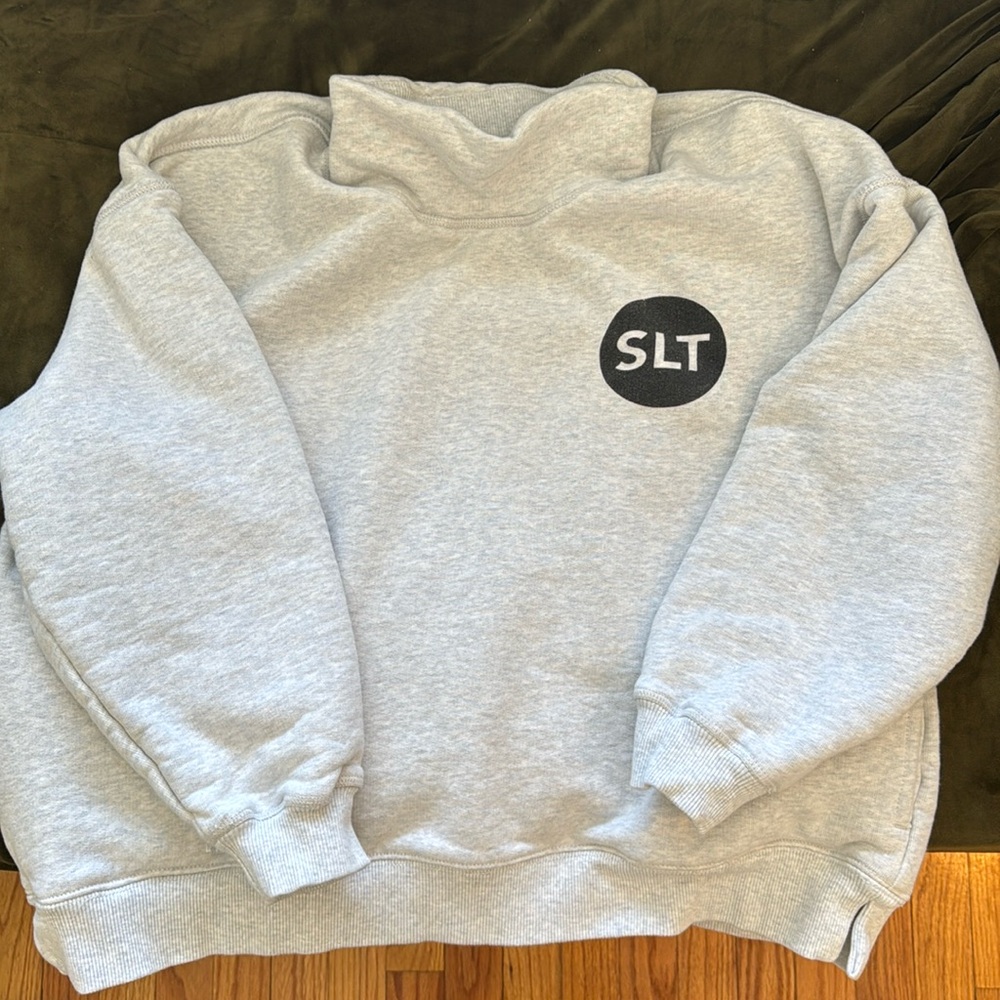 SLT mock neck 100% cotton